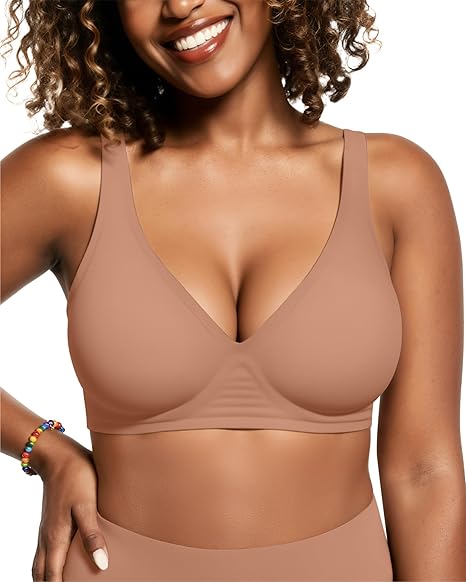 Deep V Push Up Bras No Underwire