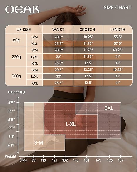 2 Pairs Fake Translucent Tights